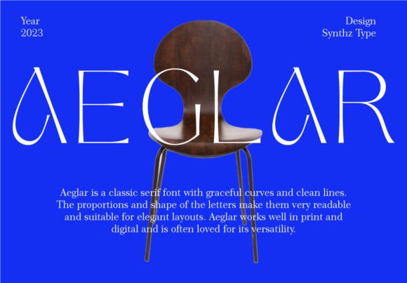 Aeglar: A Classic Serif Font for Elegant Branding