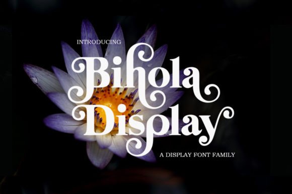 Bihola Font Review: A Modern Vintage Serif for Brand Designers