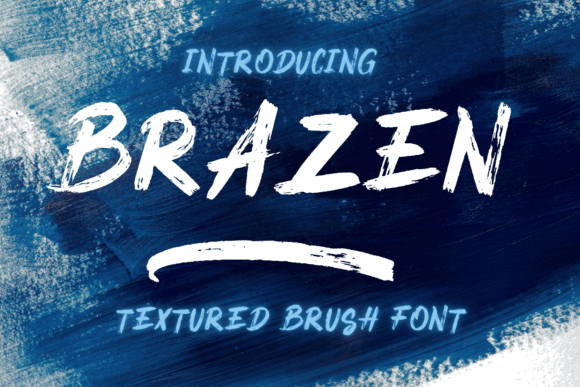 Brazen Brush Font Review: Bold Display Typeface for Branding
