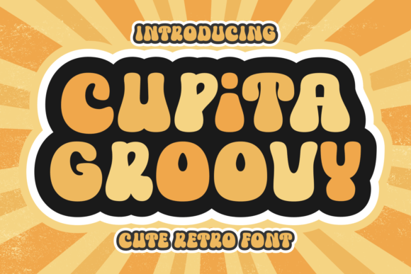 Cupita Groovy: A Retro Display Font for Editorial Impact