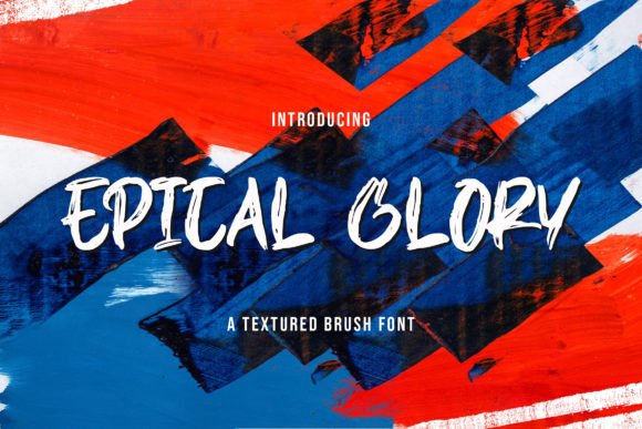 Epical Glory: A Display Font for Editorial Storytelling