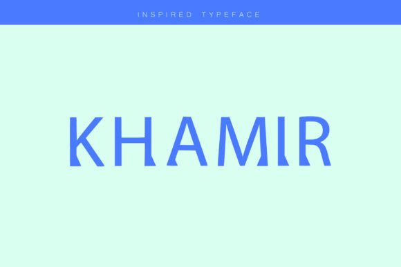 Khimar Display Font for Web Design: Lovely and Timeless Letters