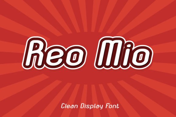 Reo Mio Display Font for Modern Branding Projects