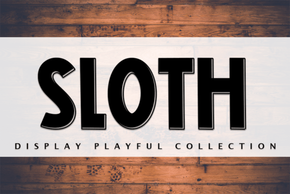 Sloth: A Modern Display Font for Consistent Small Business Branding
