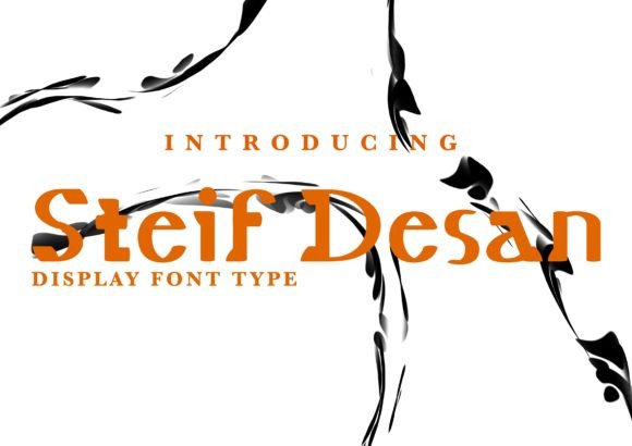 Steif Desan Display Font: Elegant Typeface for Small Business Branding