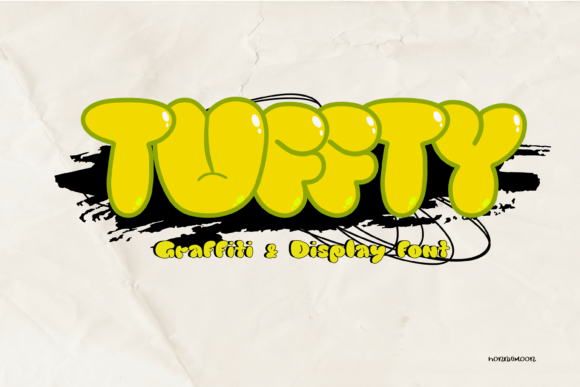 Tuffty: A Cute & Bold Graffiti Display Font for Marketers