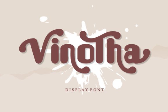 Vinotha Display Font: A Web Designer’s Review for Elegant Branding