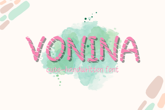 Vonina: A Playful Display Font for Editorial Headlines and Branding
