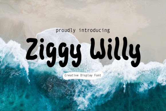 Ziggy Willy: A Wavy Display Font for Distinct Web Typography
